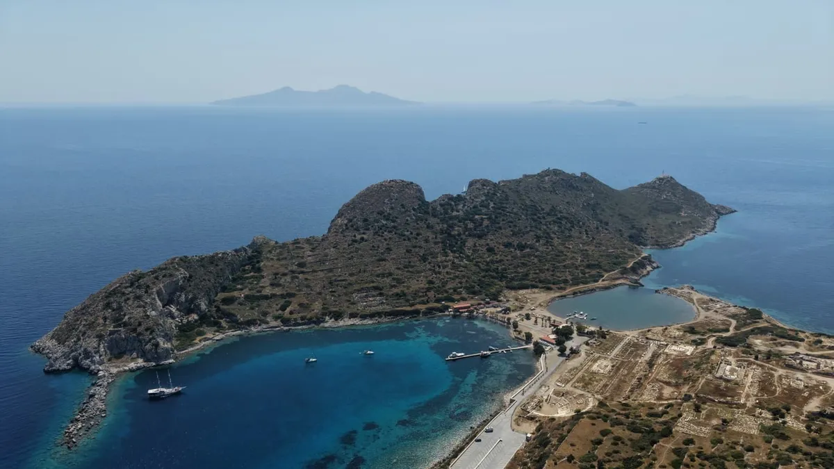 Datça Knidos Ören Yeri yenilendi! Bakan Ersoy düzenlemeleri duyurdu