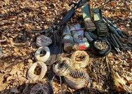 Terör örgütü PKK sığınaklarında cephanelik ele geçirildi!