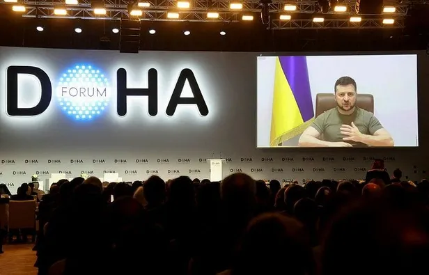 rusya-ukrayna-savasi-devam-ederken-vladimir-zelenskiy-doha-forumuna-flas-mesaj-sozlerine-esselamu-aleykum-diye-1648314280726.jpeg Rusya - Ukrayna savaşı devam ederken Vladimir Zelenskiy Doha Forumu'na flaş mesaj! Sözlerine "Esselamu Aleyküm" diyerek başladı...-3