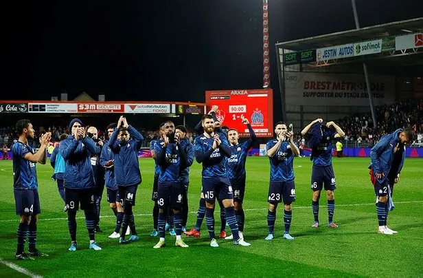 Milli sporcumuz Cengiz Ünder'in gol attığı maçta Olimpik Marsilya, Brest'e gol oldu yağdı-3