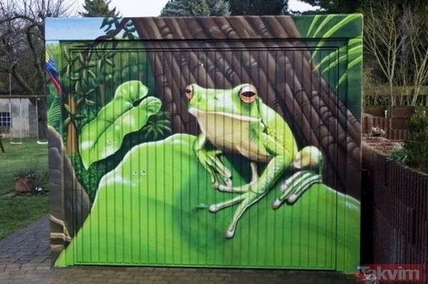 En sıra dışı garaj kapıları - 13