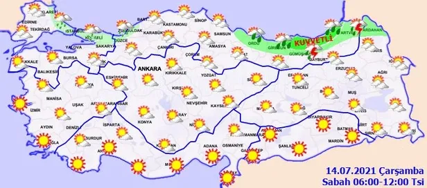 HAVA DURUMU | Meteorolojiden İstanbul için gök gürültülü sağanak uyarısı!-4