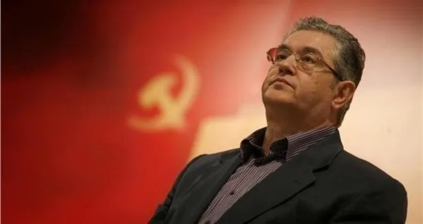Yunanistan Komünist Partisi (KKE) Lideri Dimitris Kuçumbas