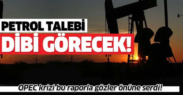 OPEC o raporu yayımladı: Küresel petrol talebi bu yıl günde 6.8 milyon varil düşer