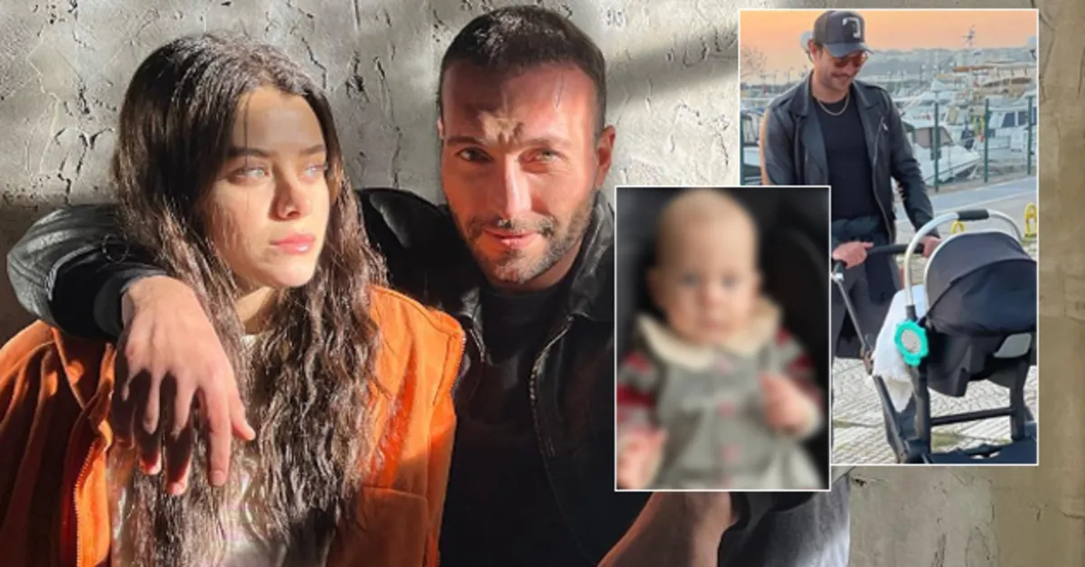 Ateş Kuşları’nın Ali’si Görkem Sevindik’in oğlunu görenler hayran kaldı! Baba oğul sahil turunda görüntülendi: Babasının kopyası