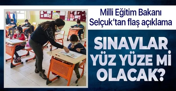 Okullar ne zaman açılacak? Sınavlar yüz yüze mi olacak? Milli Eğitim Bakanı Ziya Selçuk’tan flaş açıklamalar...