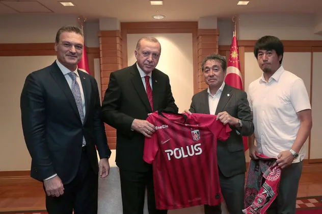 Başkan Erdoğan'a Japonya'da sürpriz hediye!
