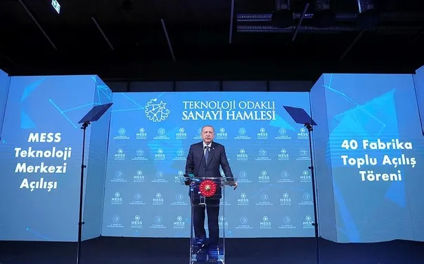 Başkan Erdoğan, Teknoloji merkezinin açılışını robotla yaptı! "Türk ekonomisi toparlanma sürecini başarıyla yürütüyor!"-8