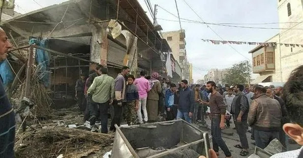 El Bab'ta bombalı saldırı! Yaralılar var