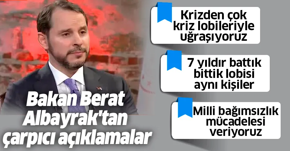 Bakan Albayrak'tan önemli açıklamalar