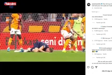 Mourinho'dan Galatasaray paylaşımı!