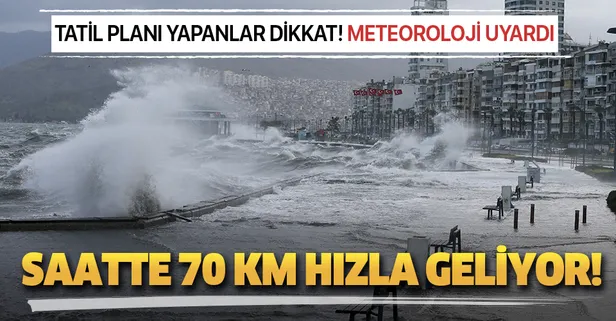 Meteoroloji uyardı: Ağaç devrilmesine karşı tedbirinizi alın! 12 Ağustos hava durumu
