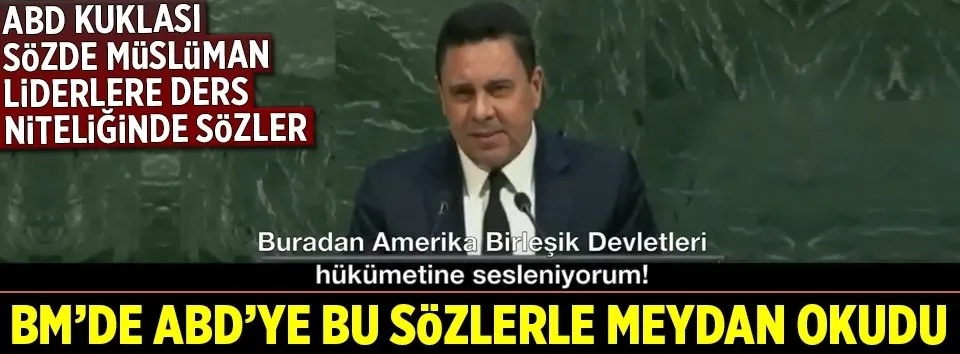 Moncada’dan BM’de efsane konuşma