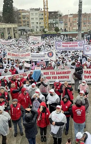 CHP'li Bakırköy Belediyesi işçilerinin grevi 54 gündür sürüyor! Bol keseden atan Kılıçdaroğlu'nu zam yapmaya davet ediyoruz