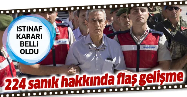 Son dakika: Genelkurmay Çatı davası hakkında flaş gelişme