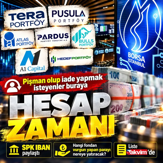 SPK duyurdu: Tasfiye fonlarında fahiş kazanç iadesi için TMSF bünyesinde özel hesaplar açıldı! IBAN listesi