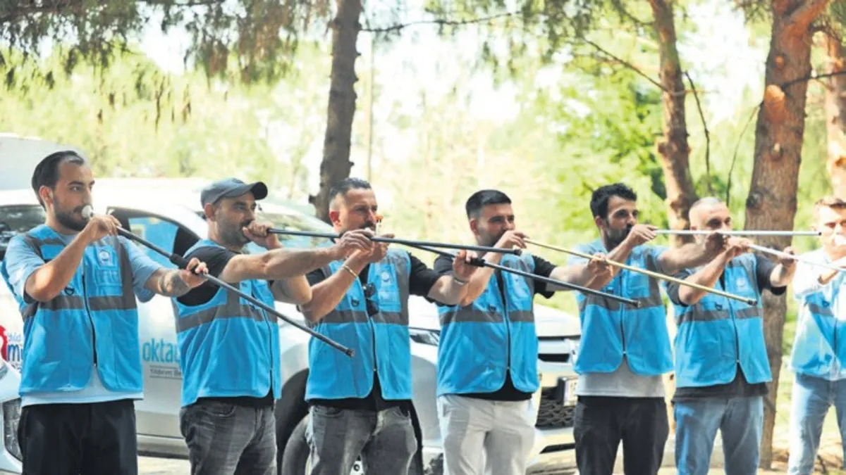 Kaçan kurbanlıklar için devreye girdiler | Tüf tüfçüler iş başında