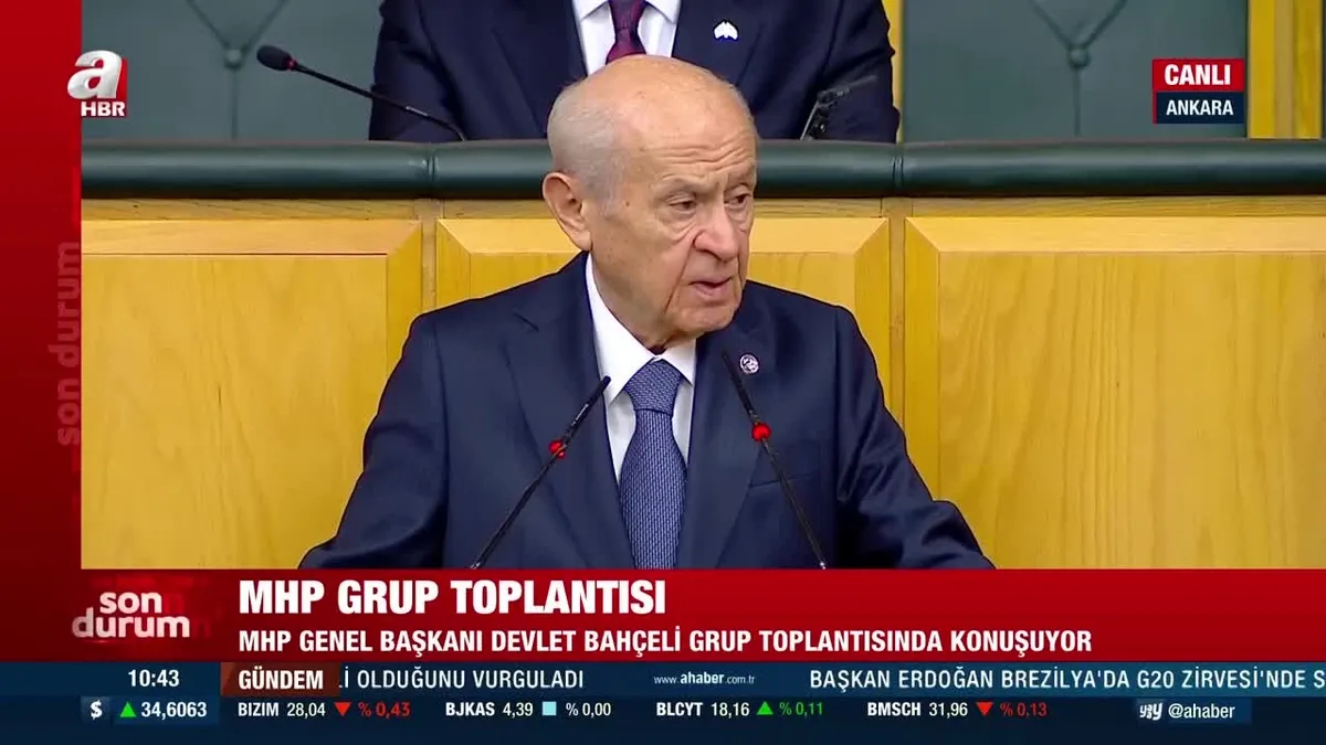 MHP GRUP TOPLANTISI (19 Kasım 2024)