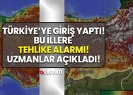 Türkiyeye giriş yaptı! Erzincan, Tunceli, Elazığ, Bingöl, Muş, Diyarbakır, Siirt, Batman, Şırnak, Adanaya korkutan uyarı