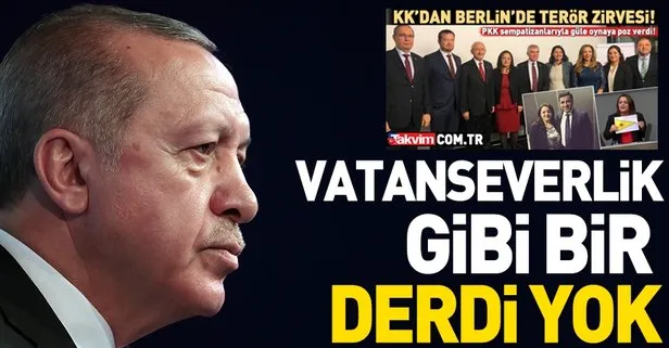 Başkan Erdoğan: Vatanseverlik gibi bir derdi yok