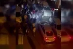 Esenyurt’ta panik anları | Asker eğlencesinde havai fişek atıldı ortalık savaş alanına döndü