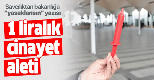 1 liralık cinayet aleti: Şırınga çikolata