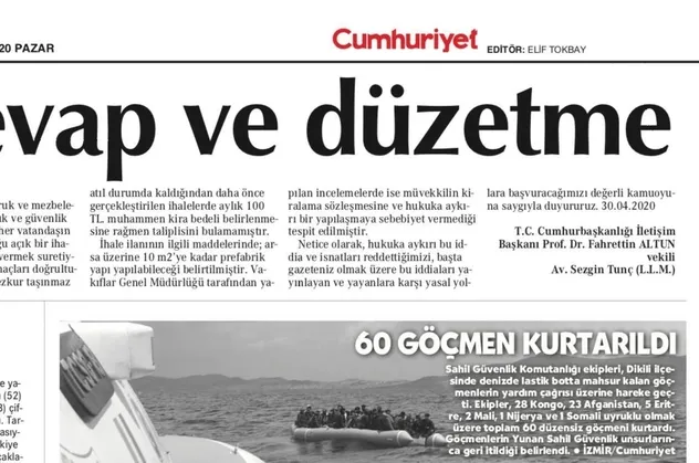 CHP'li belediyeden büyük skandal: Cumhuriyet Gazetesi'nin tekzip yayınladığı habere ödül verdiler
