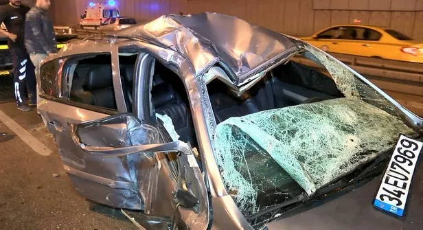 Son dakika: Vatan Caddesi'nde otomobil takla attı! Yaralılar var-2