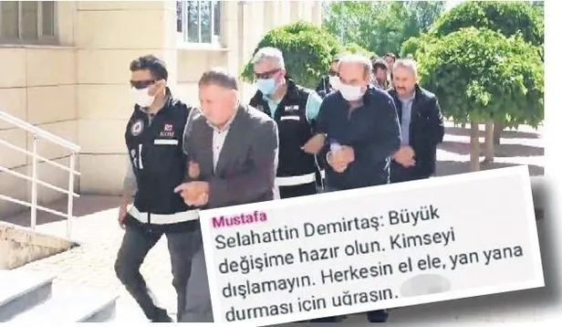 Selahattin Demirtaş’ın mesajı FETÖ'cünün telefonundan çıktı!-2