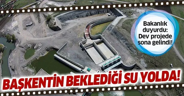 Bakanlık duyurdu: Ankara’nın içme suyu için yapılan atık su arıtma tesisinde sona gelindi!