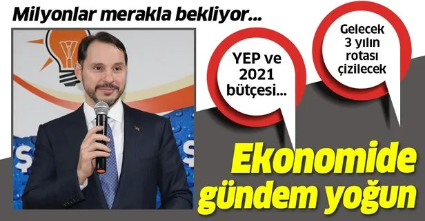 Gözler Yeni Ekonomi Programı ve 2021 bütçesinde! Hazine ve Maliye Bakanı Berat Albayrak açıklayacak