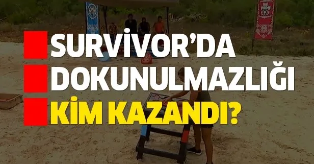 Survivor 2. dokunulmazlığı kim kazandı? Survivor’da bugün kim elendi? Dokunulmazlık oyununu...