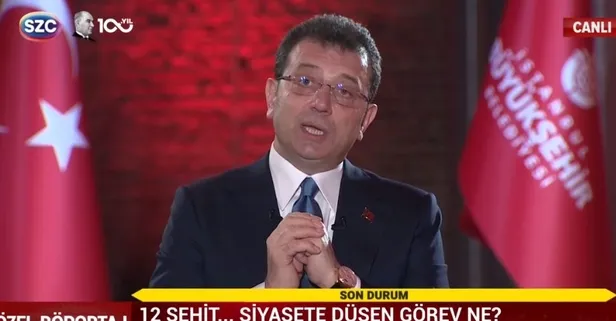 12 şehidimiz üzerinden CHP'nin eleştirilmesini "cambaza bak oyunu" olarak nitelendiren CHP'li Ekrem İmamoğlu'ndan skandal sözler: Seçime yönelik çalışma! Sorumlusu Erdoğan