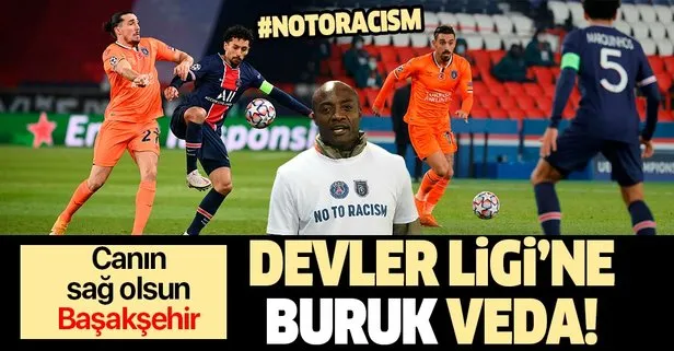 Başakşehir’den Şampiyonlar Ligi’ne buruk veda!