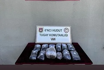 Sınırda 6,7 kilo uyuşturucu ele geçirildi