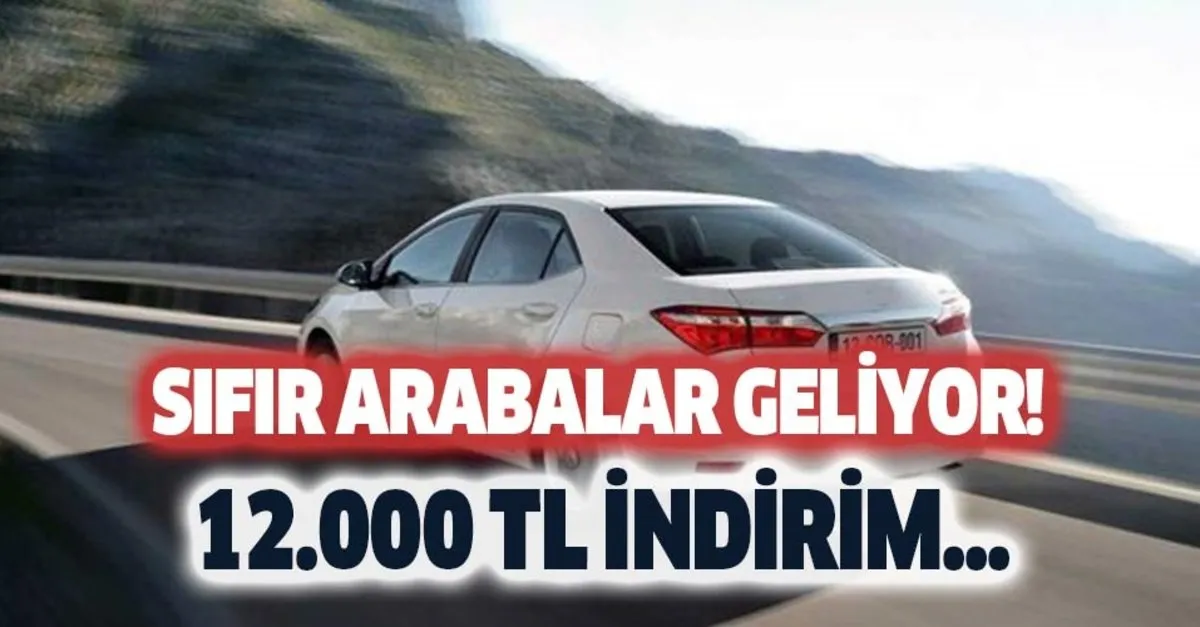 12 000 Tl Indirim Anapara Odemeli 70 000 Tl Kredi 2021 Odeme Firsatlari Geldi Sifir Arabalar Yola Cikti Takvim