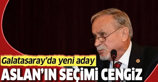 Galatasaray’da Cengiz Özyalçın dün adaylığını açıkladı