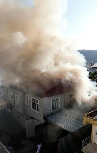 Muğla Fethiye'de korkutan yangın!