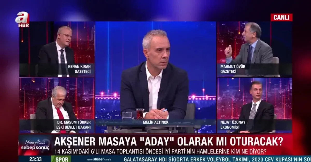 A Haber ekranlarında Mahmut Övür’dem bomba iddia: Meral Akşener Buğra Kavuncu'yu görevden alacak