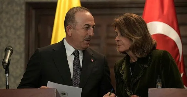 Dışişleri Bakanı Mevlüt Çavuşoğlu’ndan Kolombiyalı mevkidaşı Ramirez ile ortak basın toplantısında önemli açıklamalar