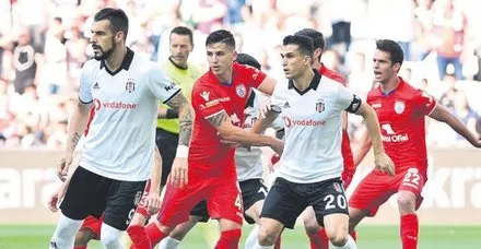 Beşiktaş’tan keyif veren prova
