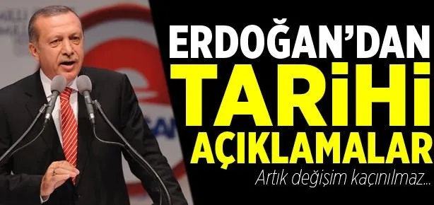 Başbakan’dan tarihi açıklamalar
