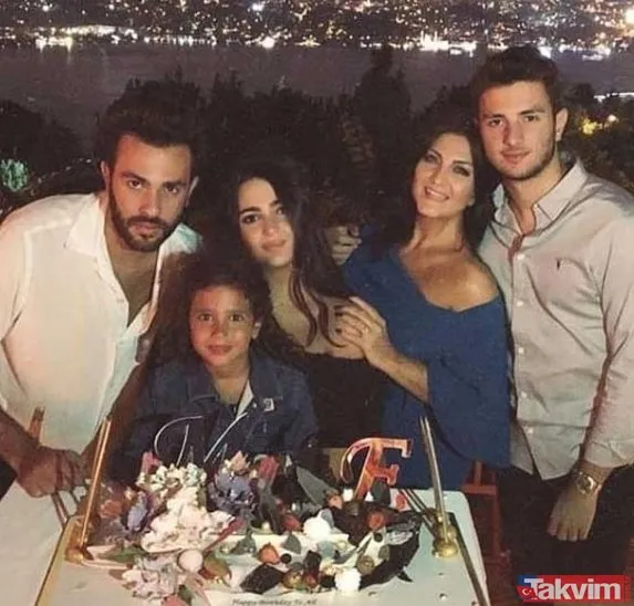 Sibel Can'ın yaslandığı kişi oğlu Emir Aksüt...