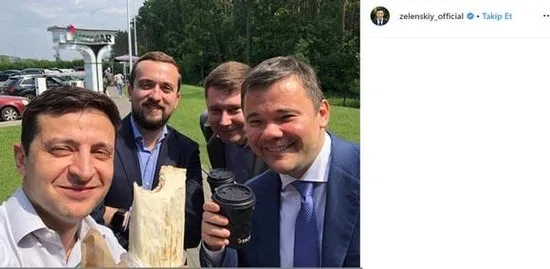 Ukrayna Devlet Başkanı Zelenskiy memurlara döner yemelerini tavsiye etti-1