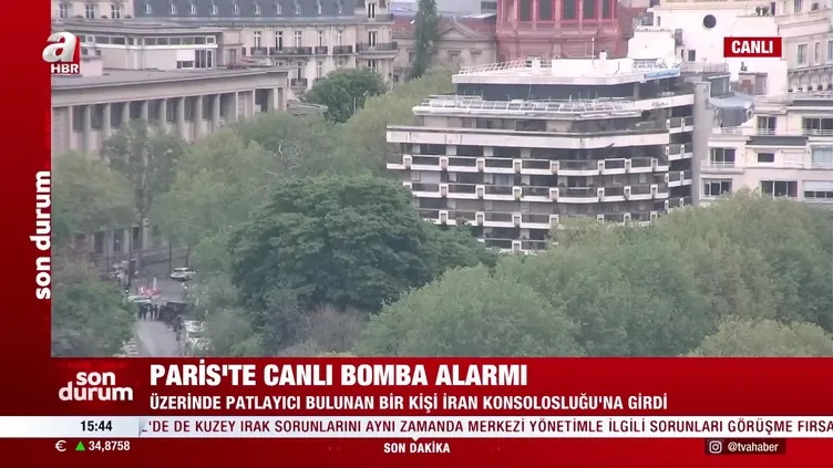Paris’te canlı bomba alarmı! İşte detaylar…