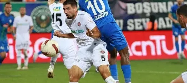 Rizespor Karagümrük’ü mağlup etti