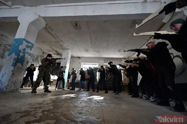 SON DAKİKA: Rusya Ukrayna son durum | Ukrayna sivilleri böyle eğitiyor - 17