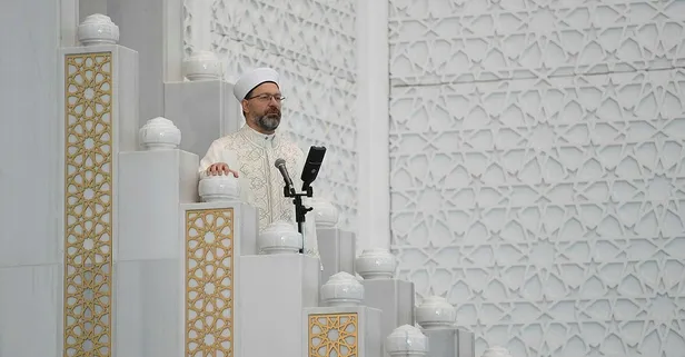 Son dakika: Diyanet İşleri Başkanı Erbaş’tan Cuma namazı Hutbesi! Dikkat çeken "fetih" vurgusu