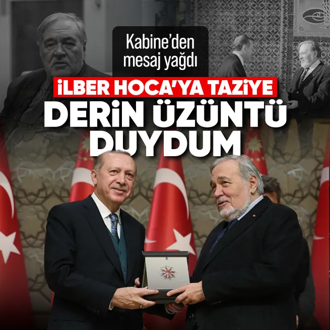 Başkan Erdoğan’dan İlber Ortaylı için taziye mesajı: Vefatından derin üzüntü duydum