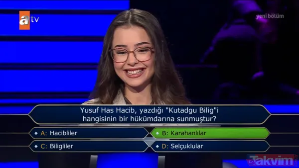 ATV'nin sevilen yarışması Kim Milyoner Olmak İster’de yarışmacı ‘milli bayram’ sorusuyla yarışmaya veda etti - 12